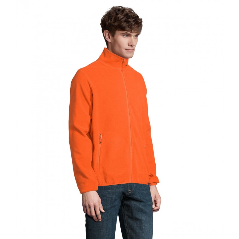 Sol's - Veste micropolaire zippée homme FACTOR MEN - Orange