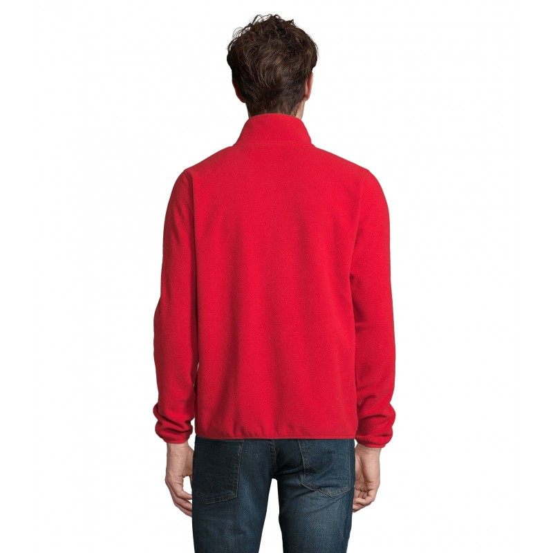Sol's - Veste micropolaire zippée homme FACTOR MEN - Rouge