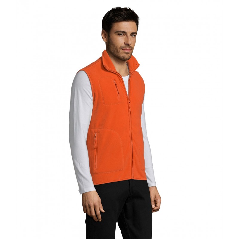 Sol's - Gilet polaire unisexe sans manches NORWAY - Orange