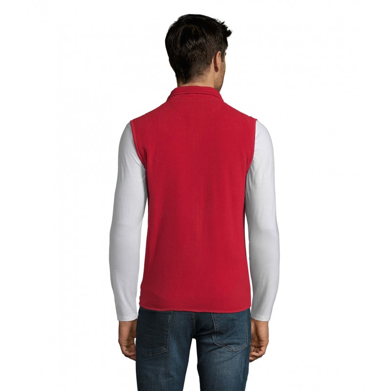 Sol's - Gilet polaire unisexe sans manches NORWAY - Rouge