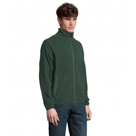 Sol's - Veste micropolaire zippée homme FACTOR MEN - Vert Forêt