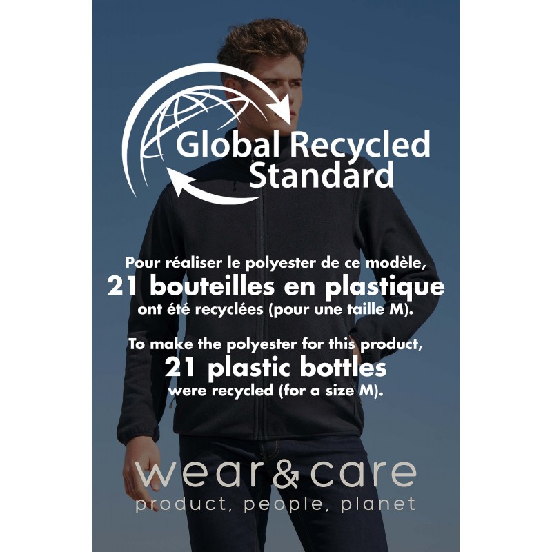 Sol's - Veste micropolaire zippée homme FACTOR MEN