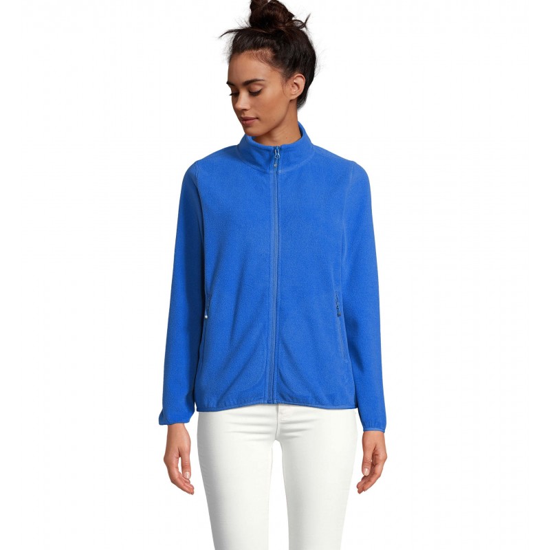 Sol's - Veste micropolaire zippée femme FACTOR WOMEN - Royal