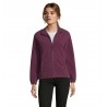 Sol's - Veste micropolaire zippée femme NORTH WOMEN - Bordeaux