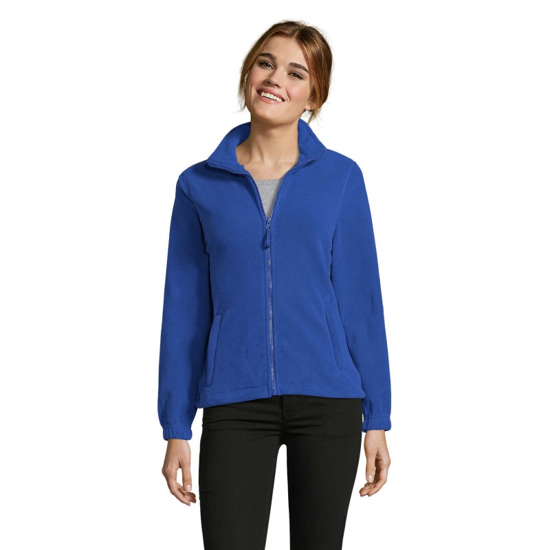 Sol's - Veste micropolaire zippée femme NORTH WOMEN - Royal