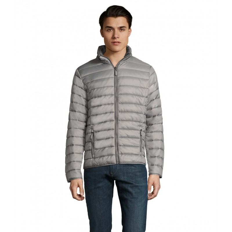 Sol's - Doudoune light homme RIDE MEN - Gris Métal