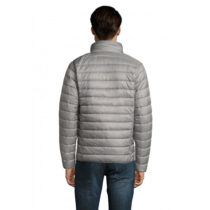 Sol's - Doudoune light homme RIDE MEN - Gris Métal