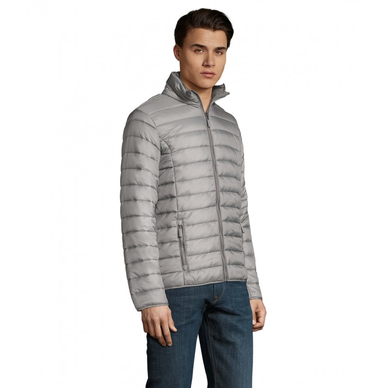 Sol's - Doudoune light homme RIDE MEN - Gris Métal