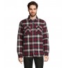 Sol's - Surchemise carreaux unisexe NOAH - Bordeaux Moyen