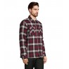 Sol's - Surchemise carreaux unisexe NOAH - Bordeaux Moyen