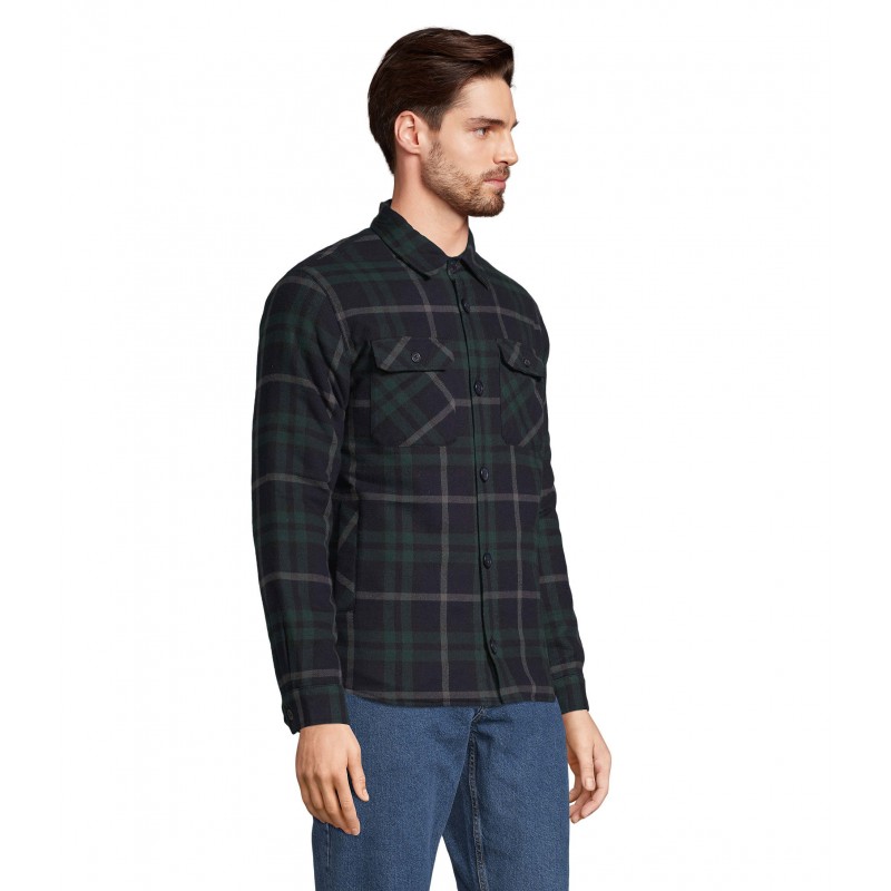 Sol's - Surchemise carreaux unisexe NOAH - Vert Empire