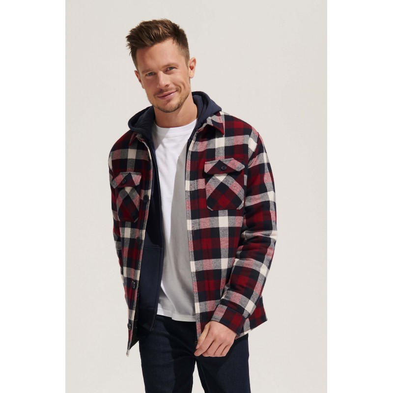 Sol's - Surchemise carreaux unisexe NOAH