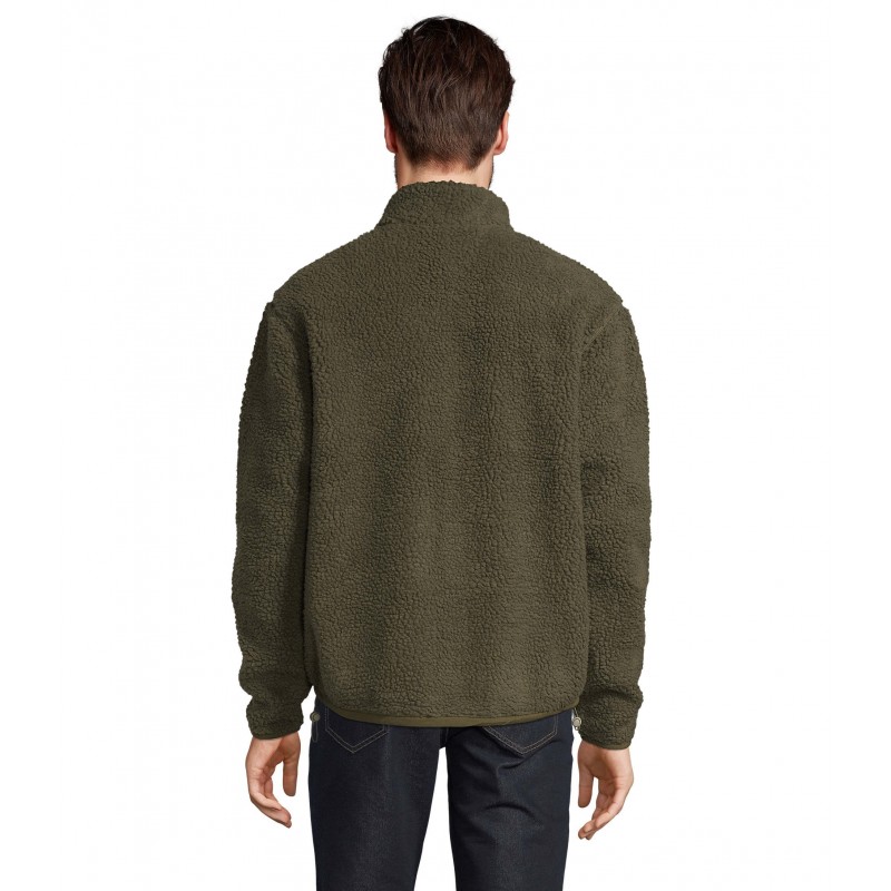 Sol's - Blouson sherpa unisexe FURY - Army/armyfonce