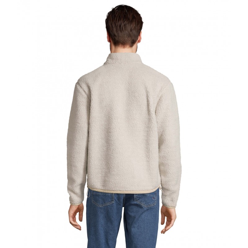 Sol's - Blouson sherpa unisexe FURY - Beige Nat/beige
