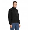 Sol's - Blouson sherpa unisexe FURY - Gris Carbo/noir