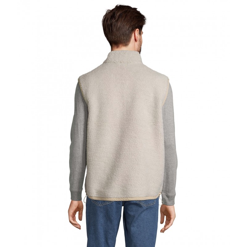 Sol's - Bodywarmer sherpa unisexe FURY BW - Beige Nat/beige