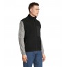 Sol's - Bodywarmer sherpa unisexe FURY BW - Gris Carbo/noir
