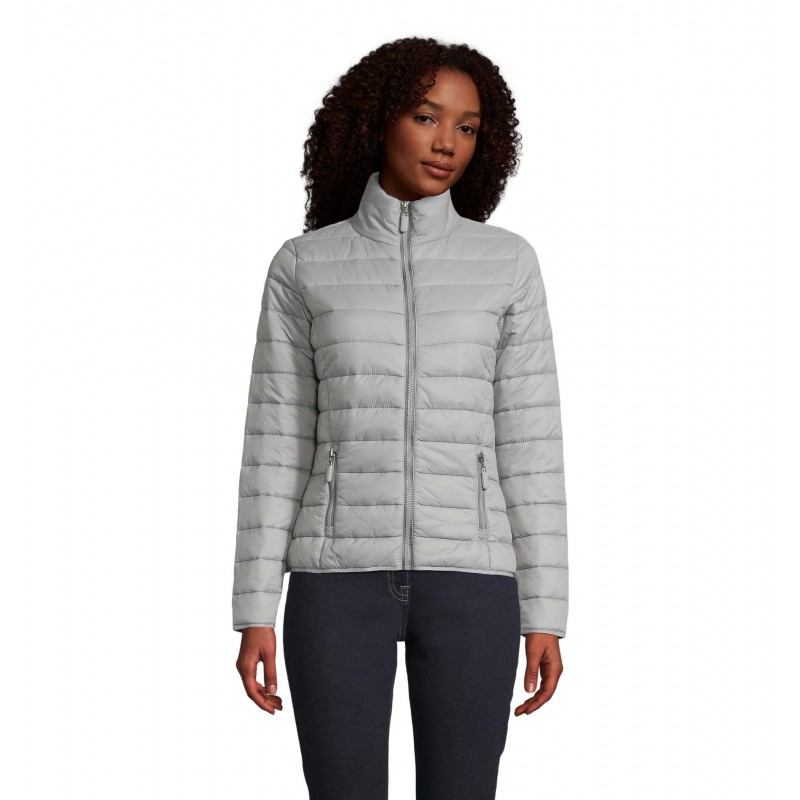 Sol's - Doudoune light femme RIDE WOMEN - Gris Métal