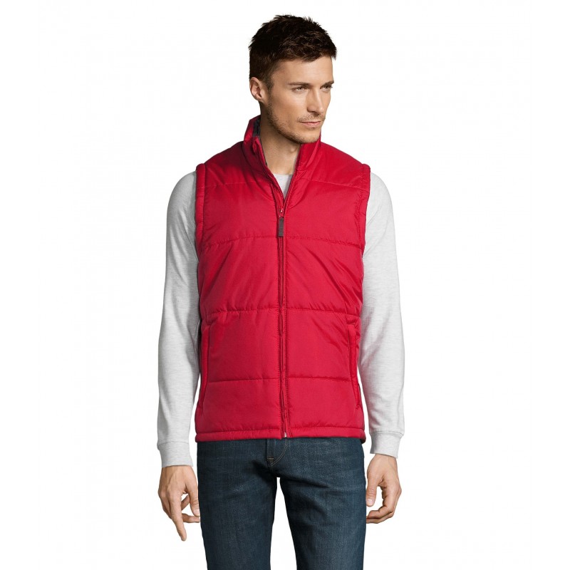 Sol's - Bodywarmer matelassé WARM - Rouge