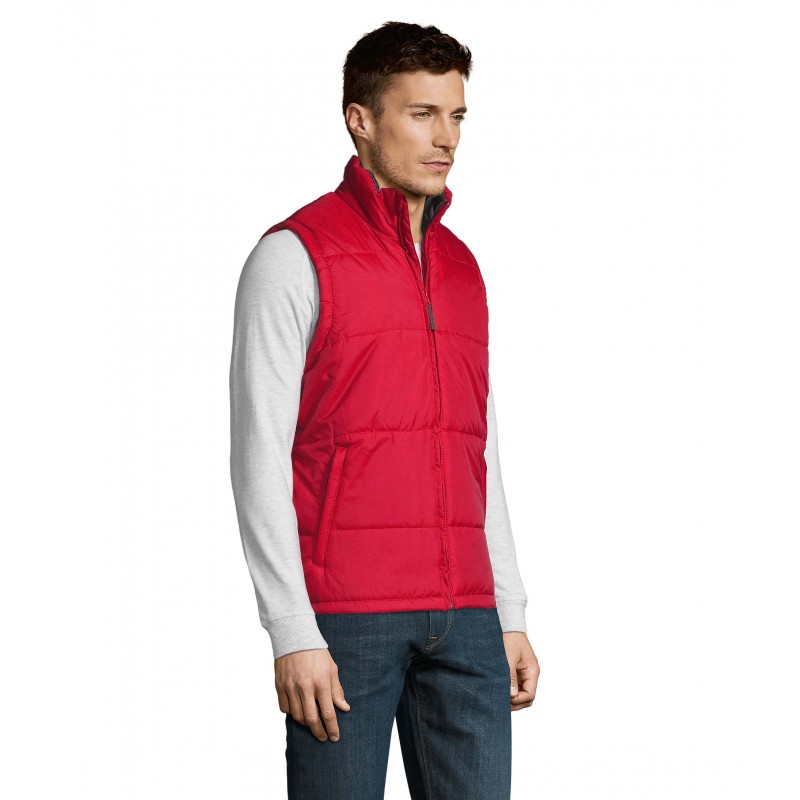 Sol's - Bodywarmer matelassé WARM - Rouge