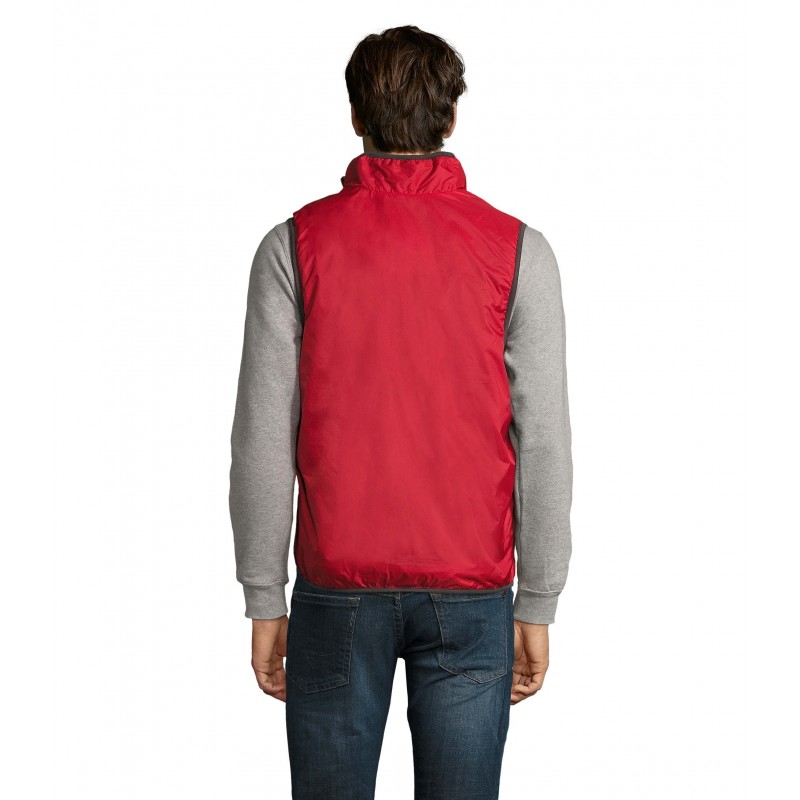 Sol's - Bodywarmer unisexe réversible contrasté WINNER - Rouge