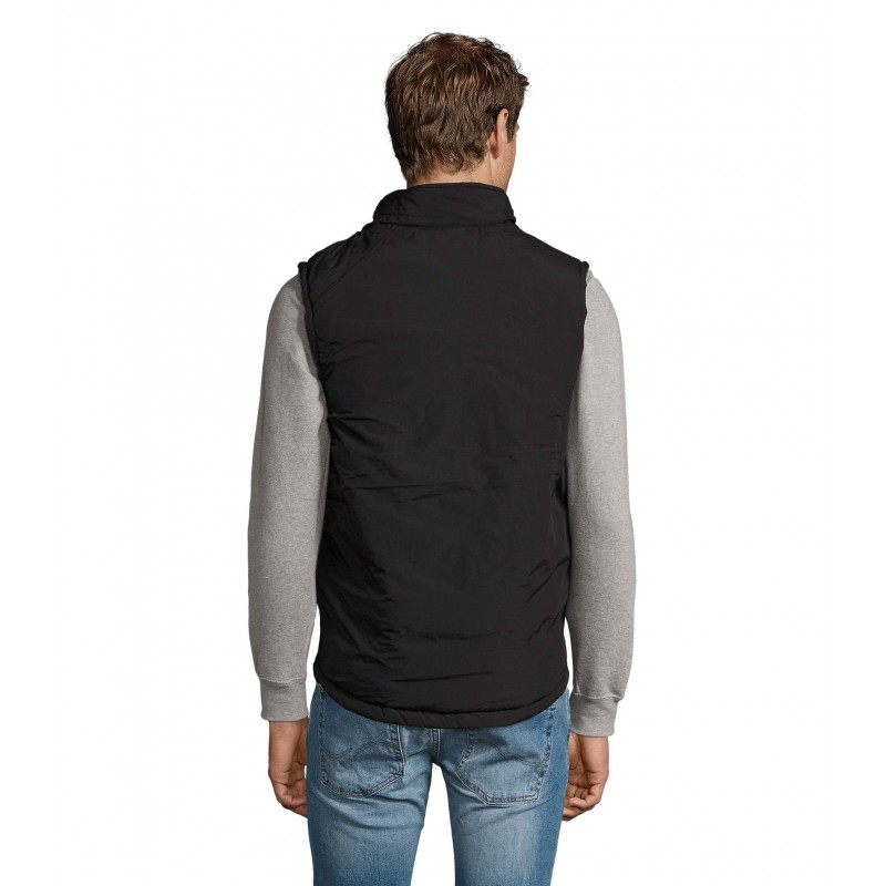 Sol's - Bodywarmer en ripstop WELLS - Noir