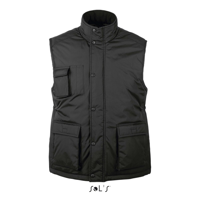 Sol's - Bodywarmer en ripstop WELLS - Anthracite