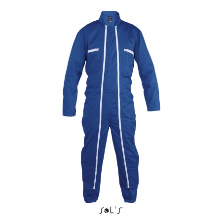 Sol's - Combinaison workwear double zip JUPITER PRO - Bleu Bugatti