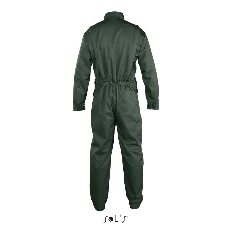 Sol's - Combinaison workwear double zip JUPITER PRO - Vert Pro