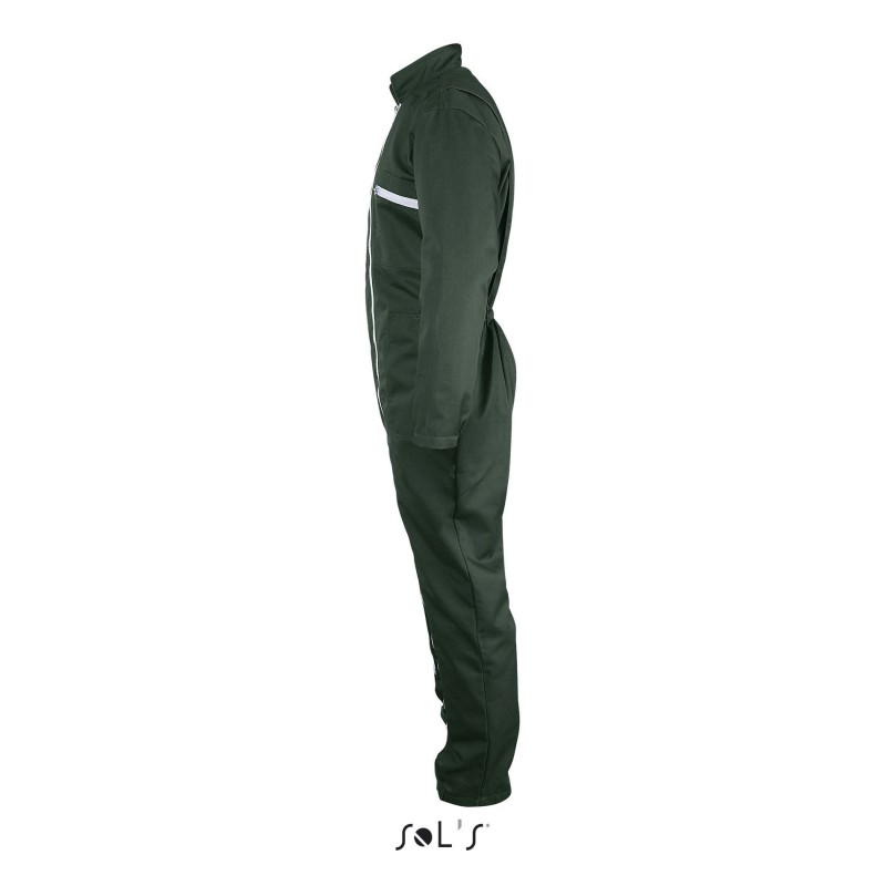 Sol's - Combinaison workwear double zip JUPITER PRO - Vert Pro