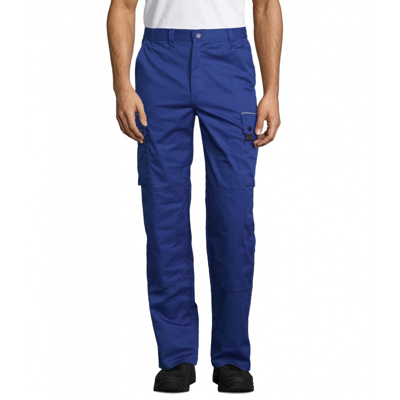 Sol's - Pantalon workwear homme ACTIVE PRO - Bleu Bugatti