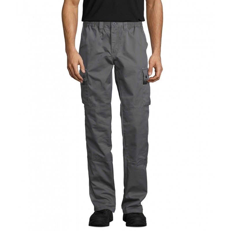 Sol's - Pantalon workwear homme ACTIVE PRO - Gris Foncé