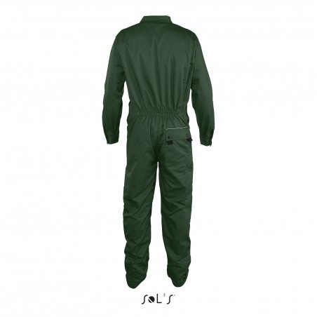 Sol's - Combinaison workwear simple zip SOLSTICE PRO - Vert Bouteille