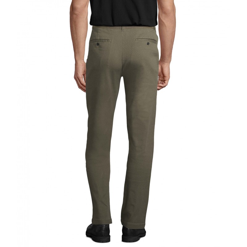 Neoblu - Pantalon chino taille élastiquée homme GUSTAVE MEN - Kaki Intense