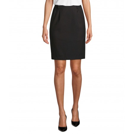Neoblu - Jupe droite CONSTANCE - Noir Profond