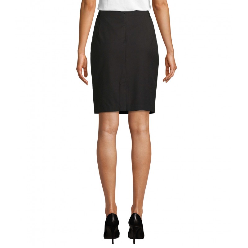 Neoblu - Jupe droite CONSTANCE - Noir Profond