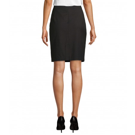 Neoblu - Jupe droite CONSTANCE - Noir Profond