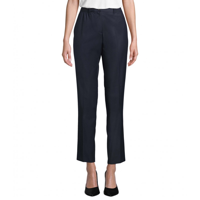 Neoblu - Pantalon de costume taille élastiquée femme GABIN WOMEN - Nuit