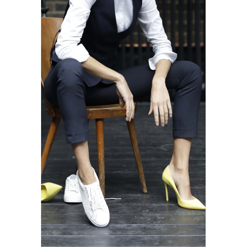 Neoblu - Pantalon de costume taille élastiquée femme GABIN WOMEN