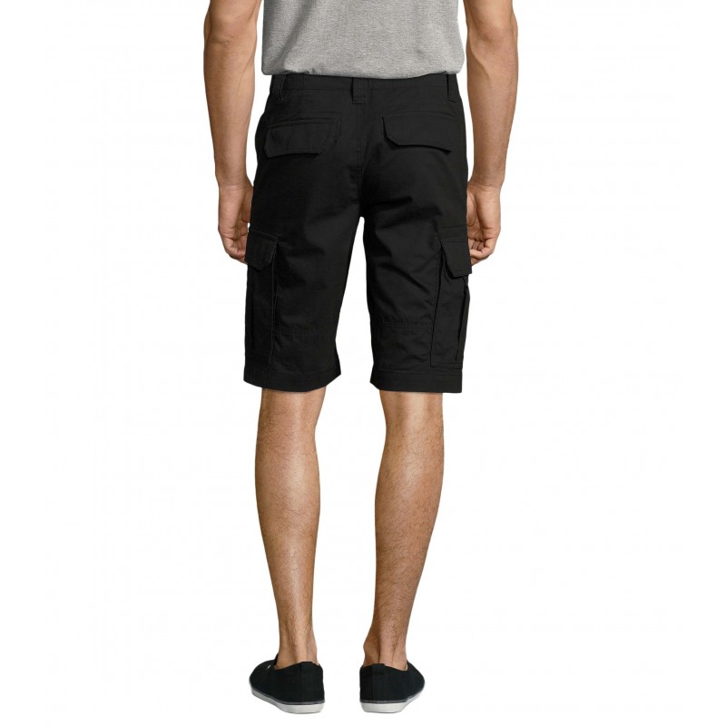 Sol's - Bermuda homme JACKSON - Noir