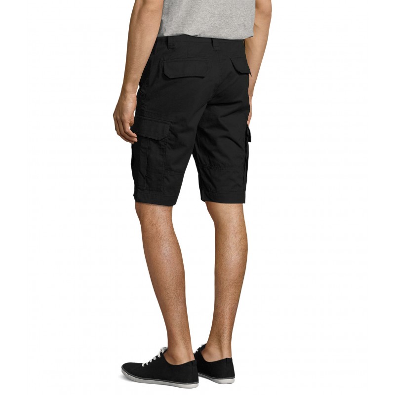 Sol's - Bermuda homme JACKSON - Noir