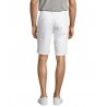 Sol's - Bermuda chino homme JASPER - Blanc