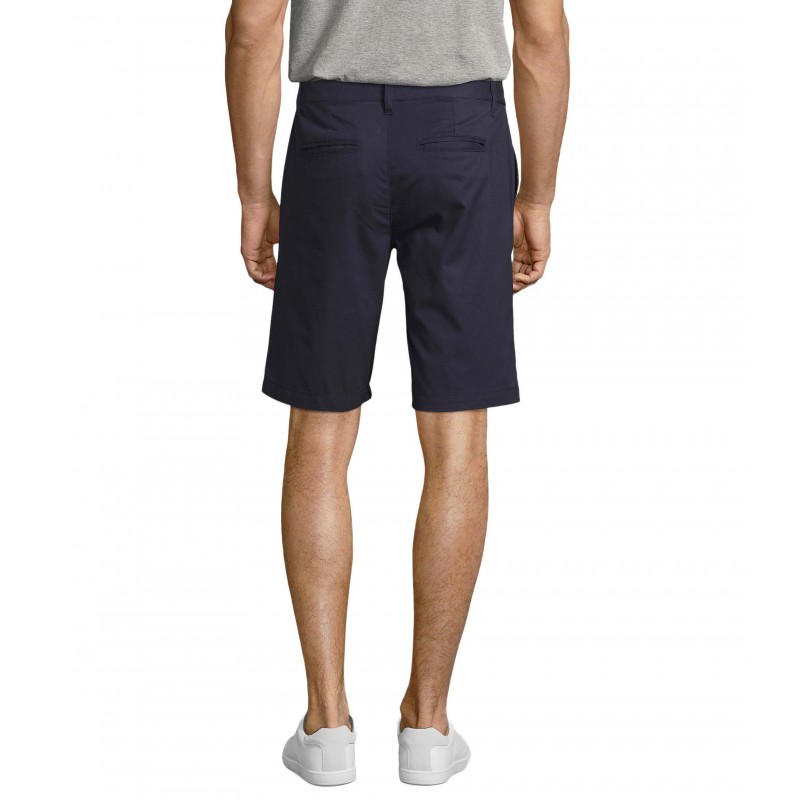 Sol's - Bermuda chino homme JASPER - French Marine