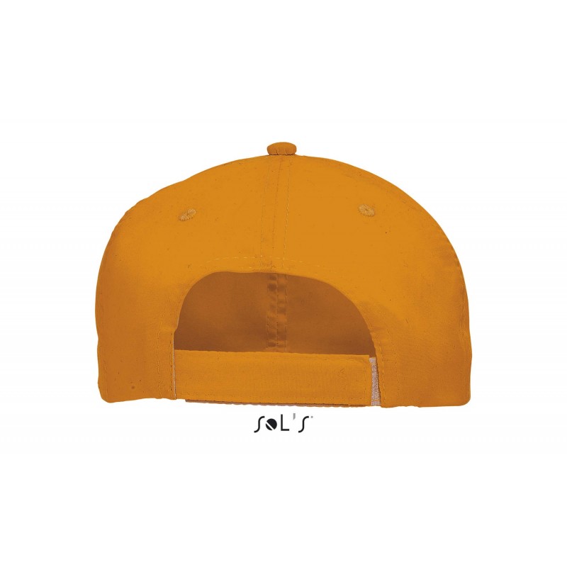 Sol's - Casquette 6 panneaux METEOR - Neon Orange