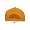 Sol's - Casquette 6 panneaux METEOR - Neon Orange