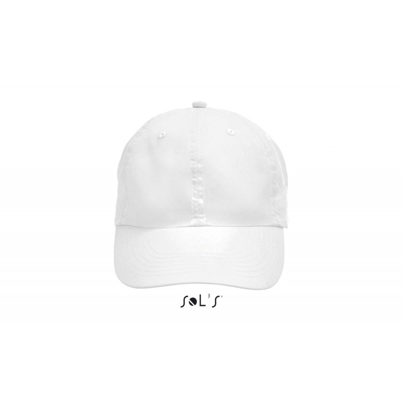 Sol's - Casquette 6 panneaux METEOR - Blanc