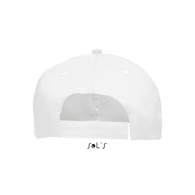 Sol's - Casquette 6 panneaux METEOR - Blanc