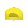 Sol's - Casquette 6 panneaux METEOR - Jaune Fluo