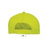 Sol's - Casquette 6 panneaux METEOR - Vert Fluo