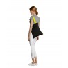 Sol's - Sac shopping HAMILTON - Noir / Lime Fluo